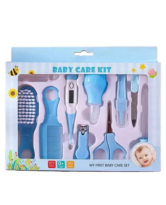 Blue Grooming Set for Baby – Compact & Travel-Friendly