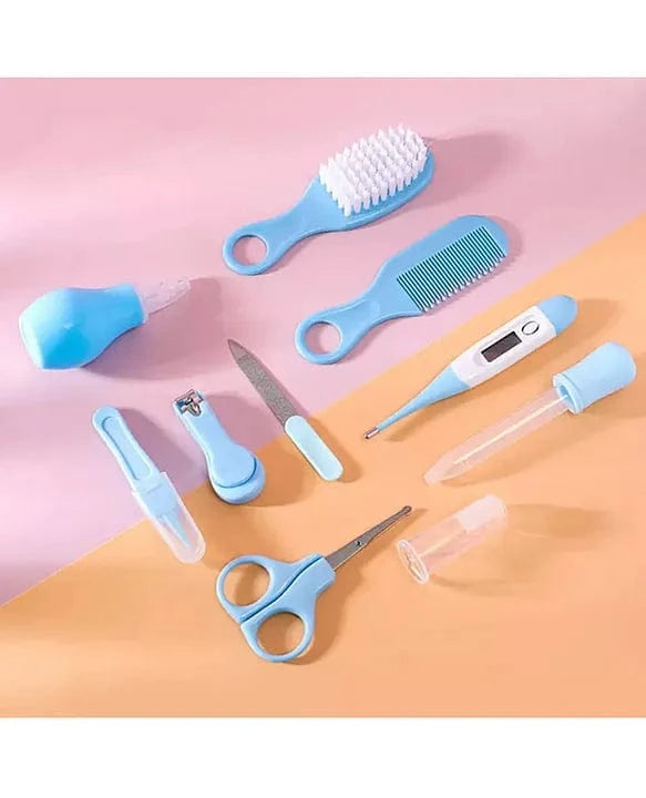 Blue Grooming Set for Baby – Compact & Travel-Friendly