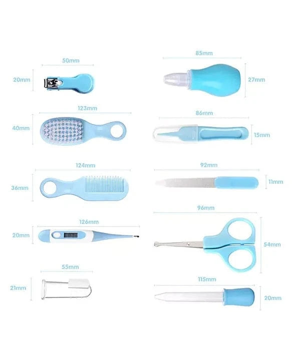 Blue Grooming Set for Baby – Compact & Travel-Friendly
