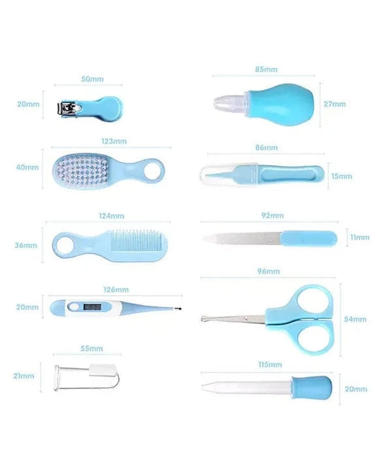 Blue Grooming Set for Baby – Compact & Travel-Friendly