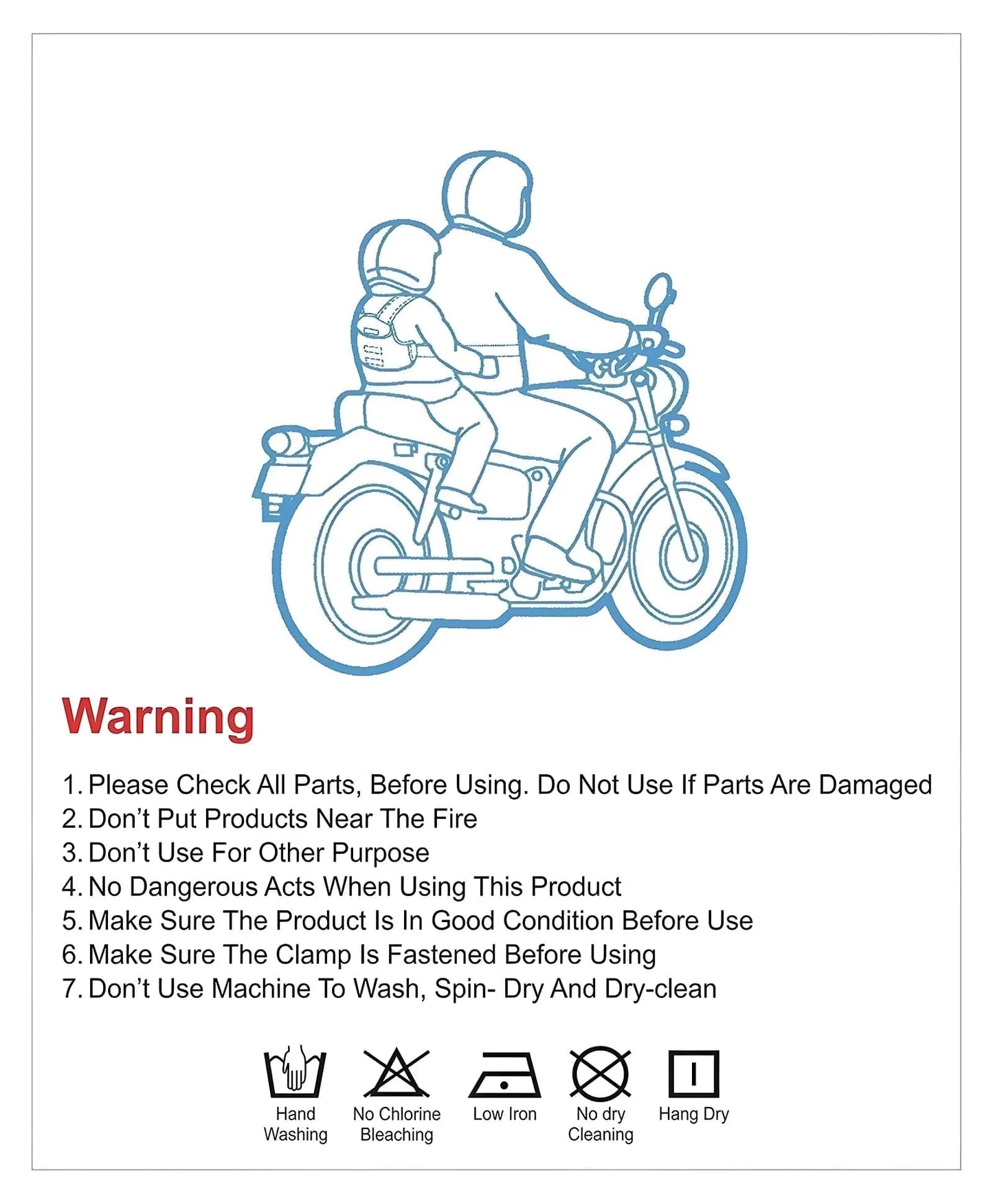 Kids Safety Belt For Two Wheeler | Child Harness Safety Seat Belt