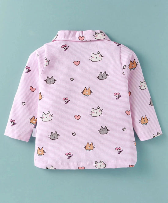 Night Suit For Girls | Full-Sleeves | Girls