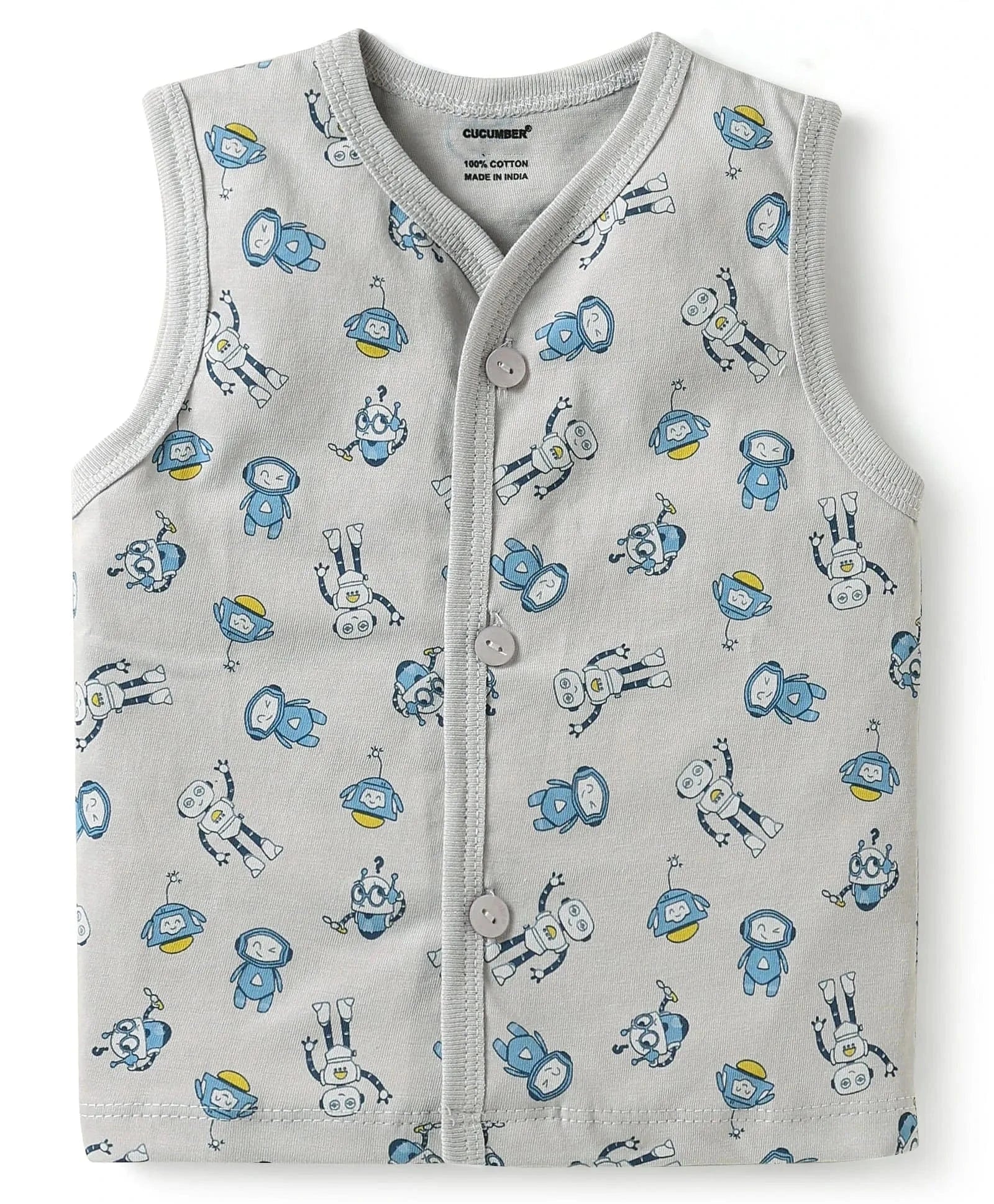 Co-ord Clothing Sets for Babies | Front Open Jhabla Shorts | 0-2Y