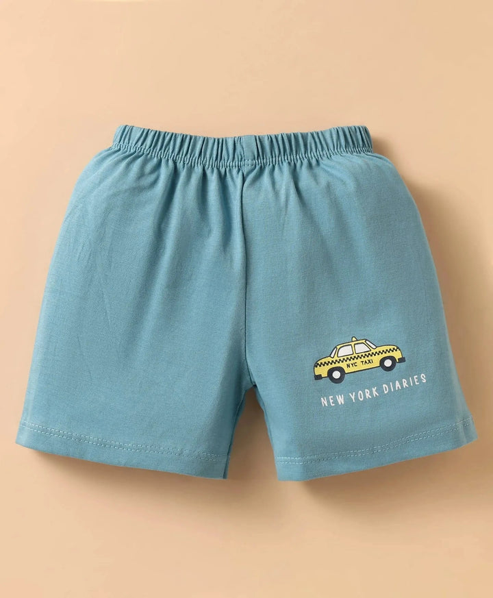 Co-ord Clothing Sets for Babies | Front Open Jhabla Shorts | 0-2Y