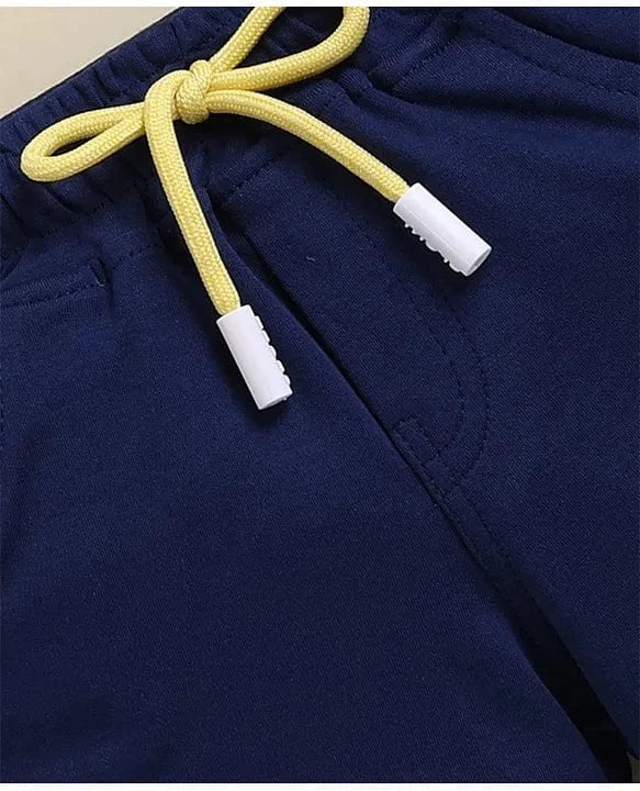 Clothing Sets For Boys | Travel Print | 100% Cotton | Navy