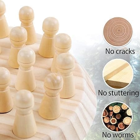 Memory Match Stick Chess Game | Funny Block Board Game