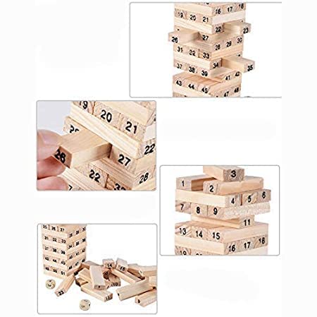 Jenga Wooden Toys For kids | Indoor | All Ages