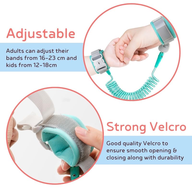Anti Lost Wrist Link For Babies | Adjustable Strap