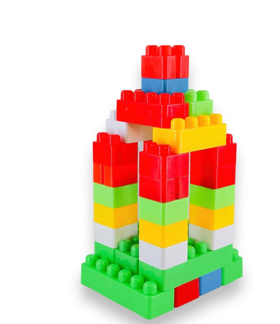 Mega Sized Blocks Toys | Building and Construction Block Set for Children | 80 Pcs