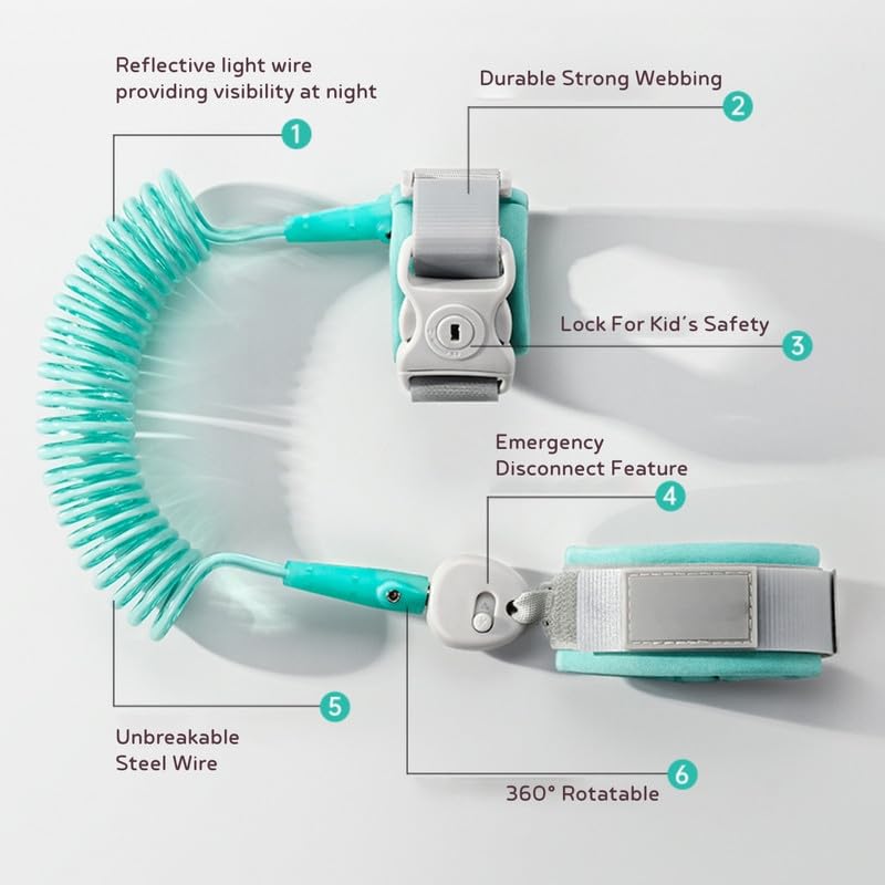 Anti Lost Wrist Link For Babies | Adjustable Strap