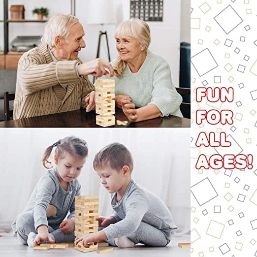 Jenga Wooden Toys For kids | Indoor | All Ages