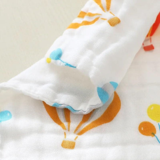 Baby Muslin Multiuse Napkins For Infants & Toddlers | Pack of 5 | 100% Muslin Cotton