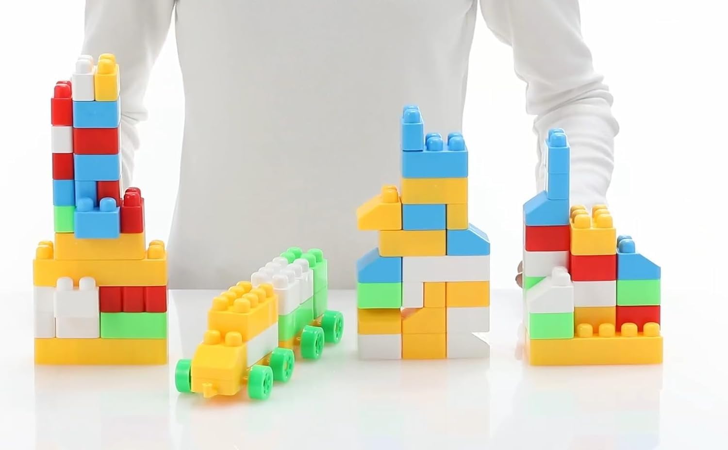 Mega Sized Blocks Toys | Building and Construction Block Set for Children | 80 Pcs