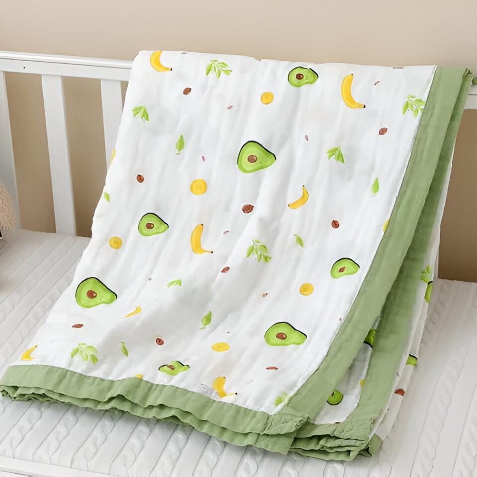 Baby Muslin Dohar For Babies | 100% Cotton | 6 Layers