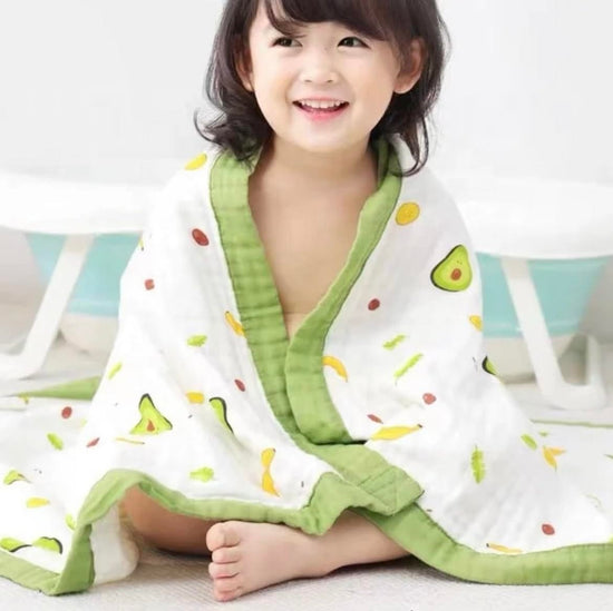 Baby Muslin Dohar For Babies | 100% Cotton | 6 Layers