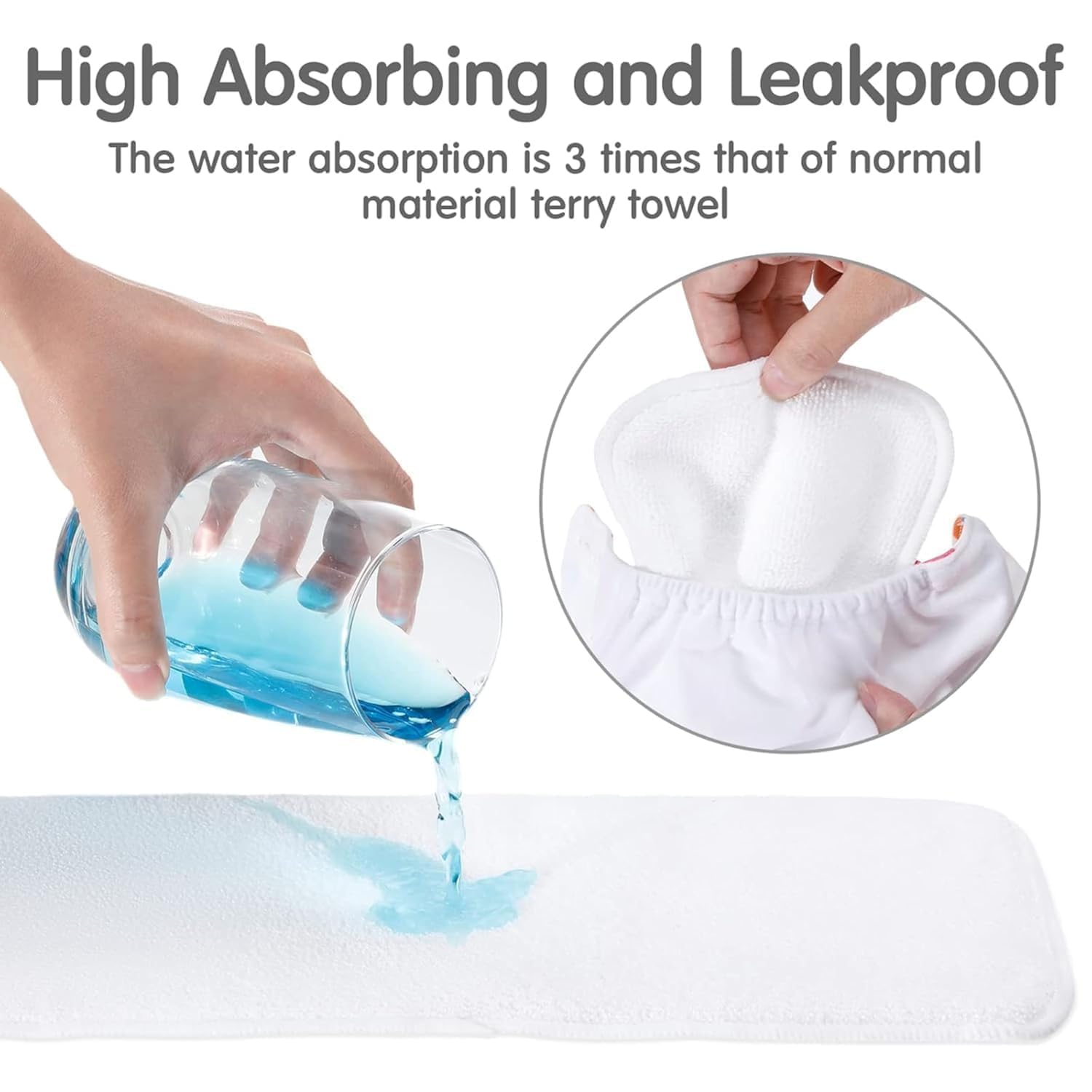 Reusable & Size Adjustable Diapers | 0-3Y | Pack of 2