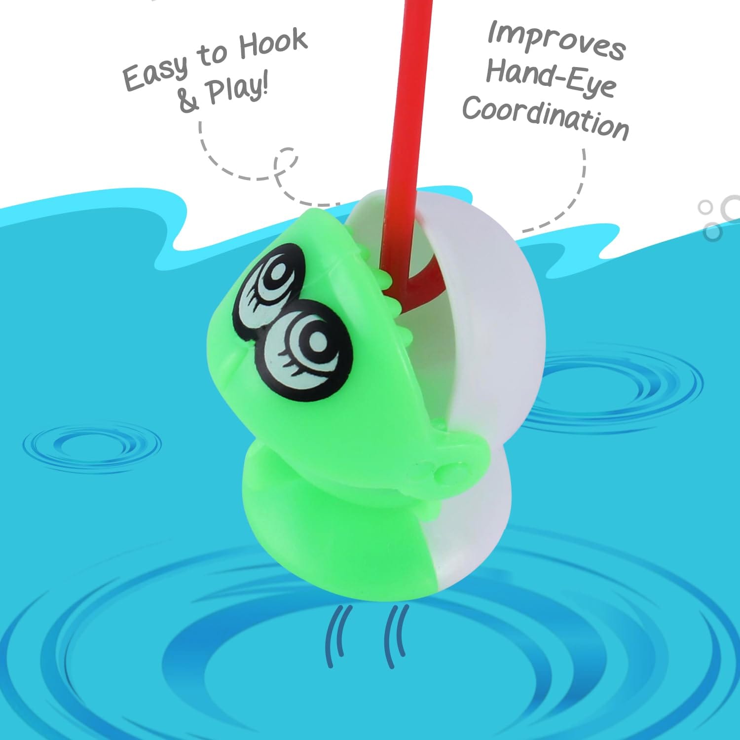 Fishing Game for Kid | Rotating Fish-Catching Toy |  Fun Board Game for Kid