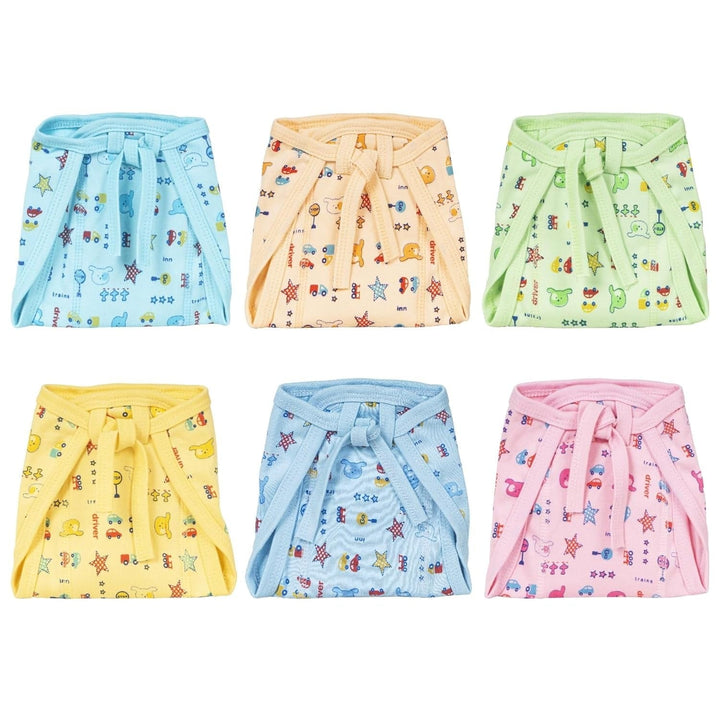 Padded Langhot For Newborn Babies | Pack of 6 | Unisex | Multicolor