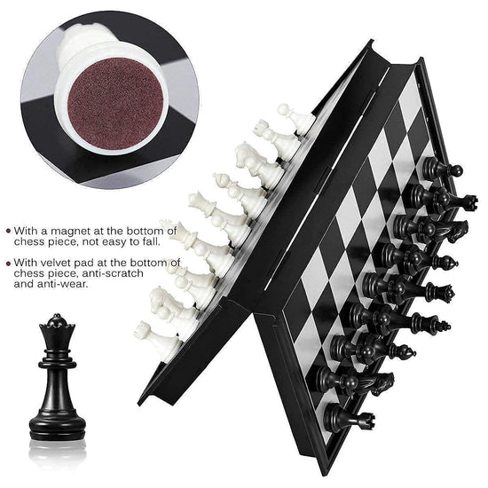 Magnetic Chessboard | Portable Storage Case Chess Board