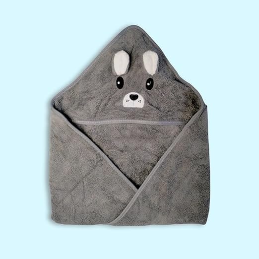 Baby Fleece Bath Towel | Non Linting | 80 x 80 cm