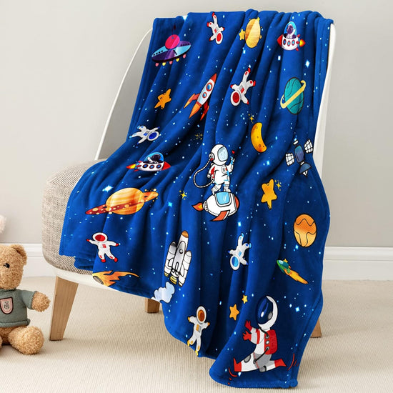 Baby Fleece Blanket | Soft & Cozy | 100 x 75cms | Random Design