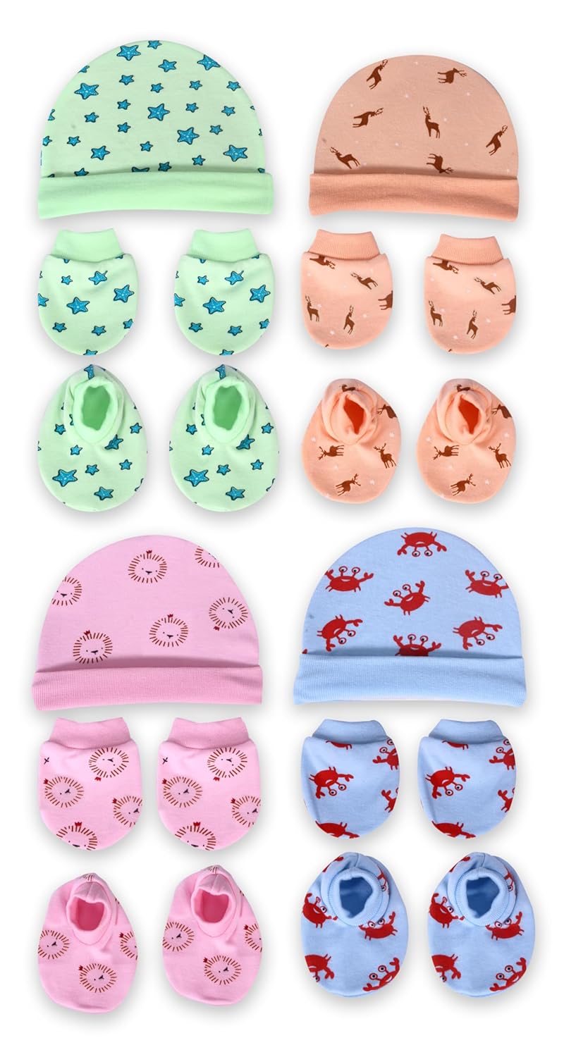 NewBorn Baby Cotton Mittens Sets | Pack of 2