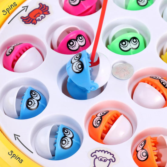 Fishing Game for Kid | Rotating Fish-Catching Toy |  Fun Board Game for Kid