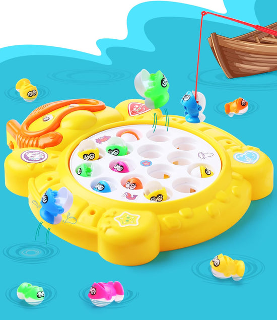 Fishing Game for Kid | Rotating Fish-Catching Toy |  Fun Board Game for Kid