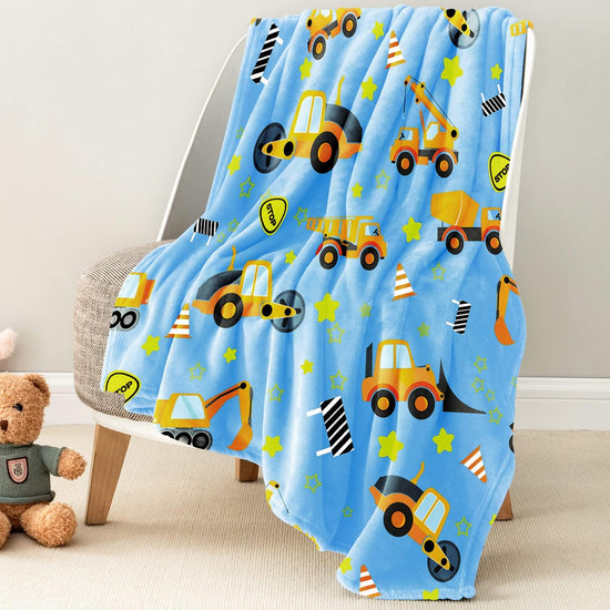 Baby Fleece Blanket | Soft & Cozy | 100 x 75cms | Random Design