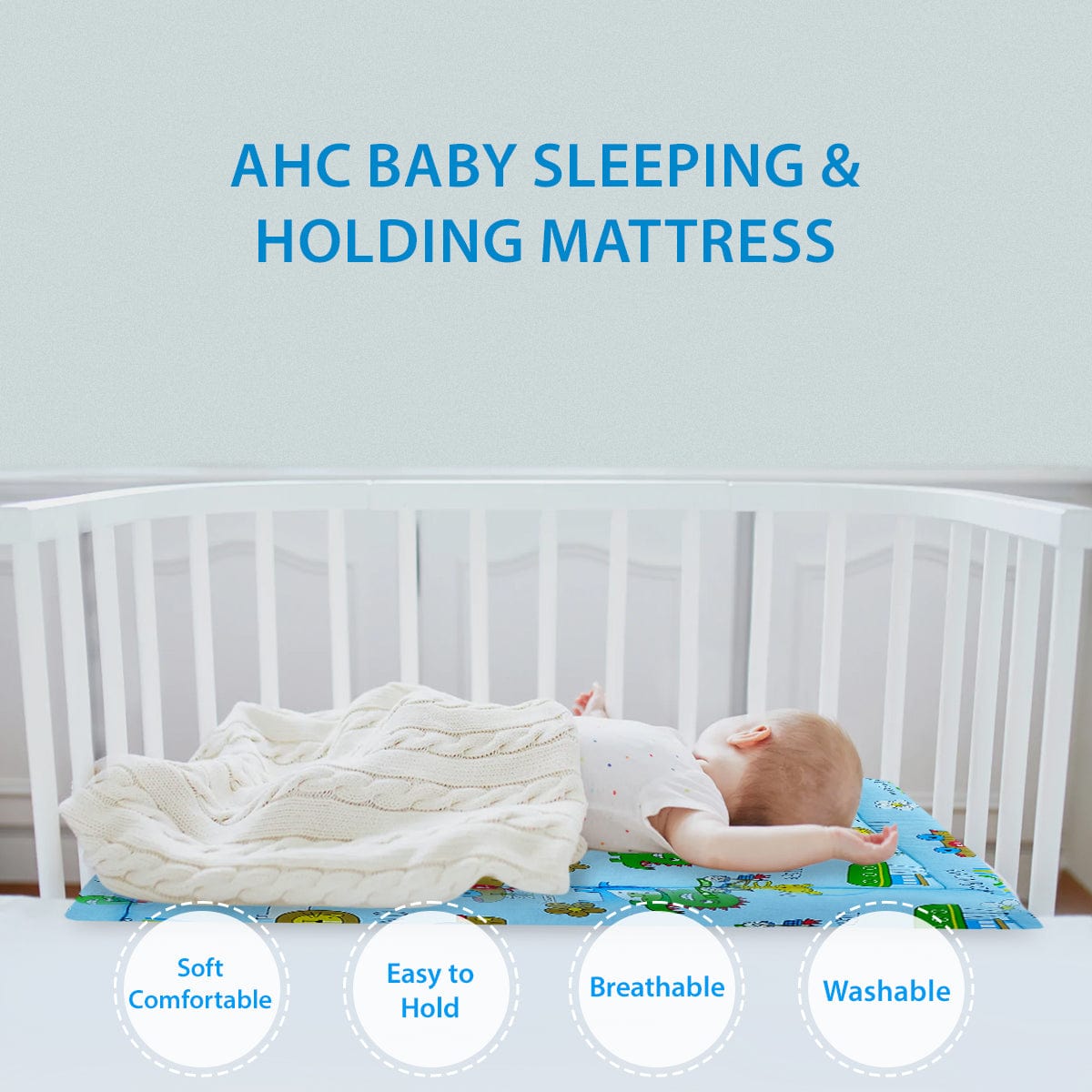 Premium New Born Godadi | Matress For Newborn | Pack of 1 | Random Design