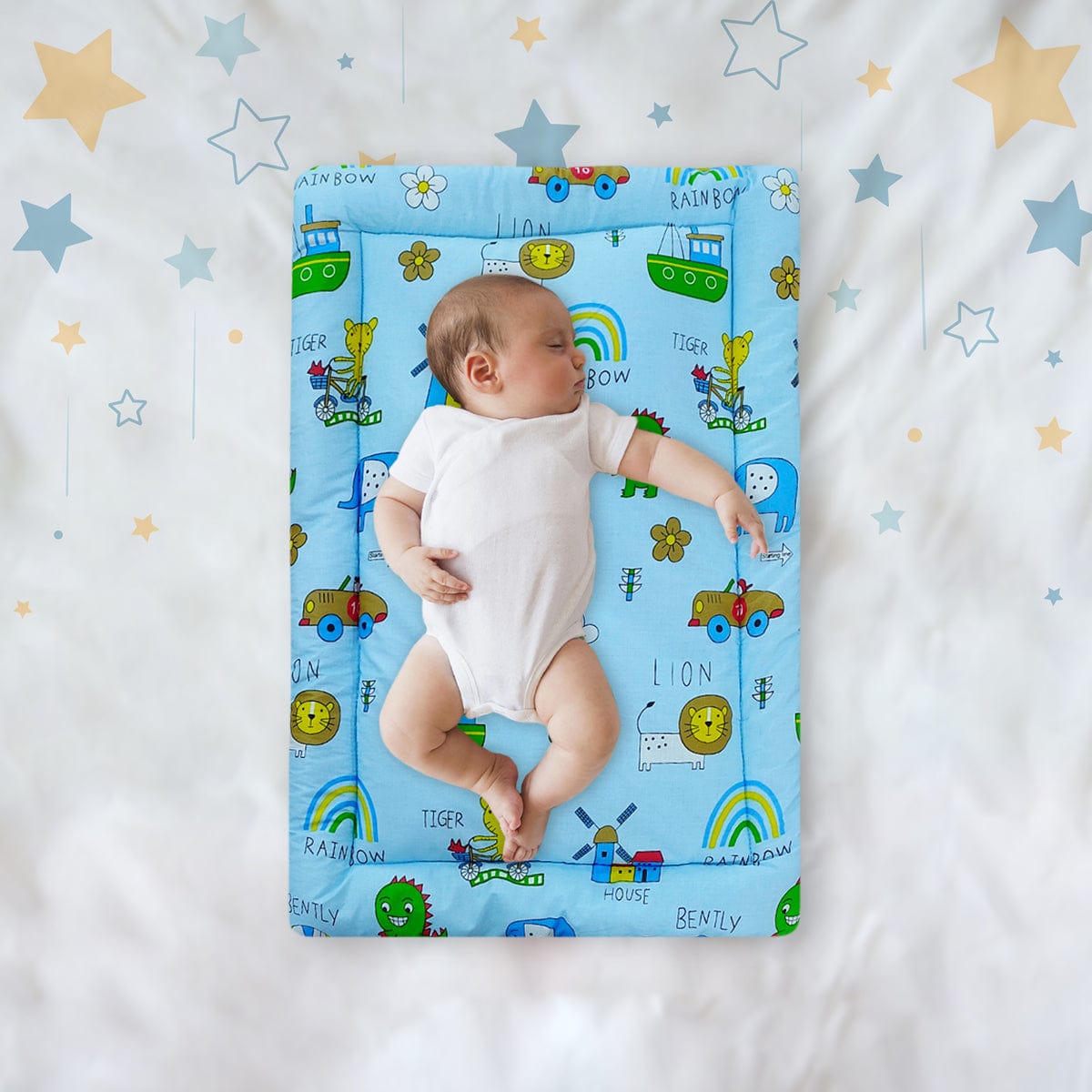 Premium New Born Godadi | Matress For Newborn | Pack of 1 | Random Design