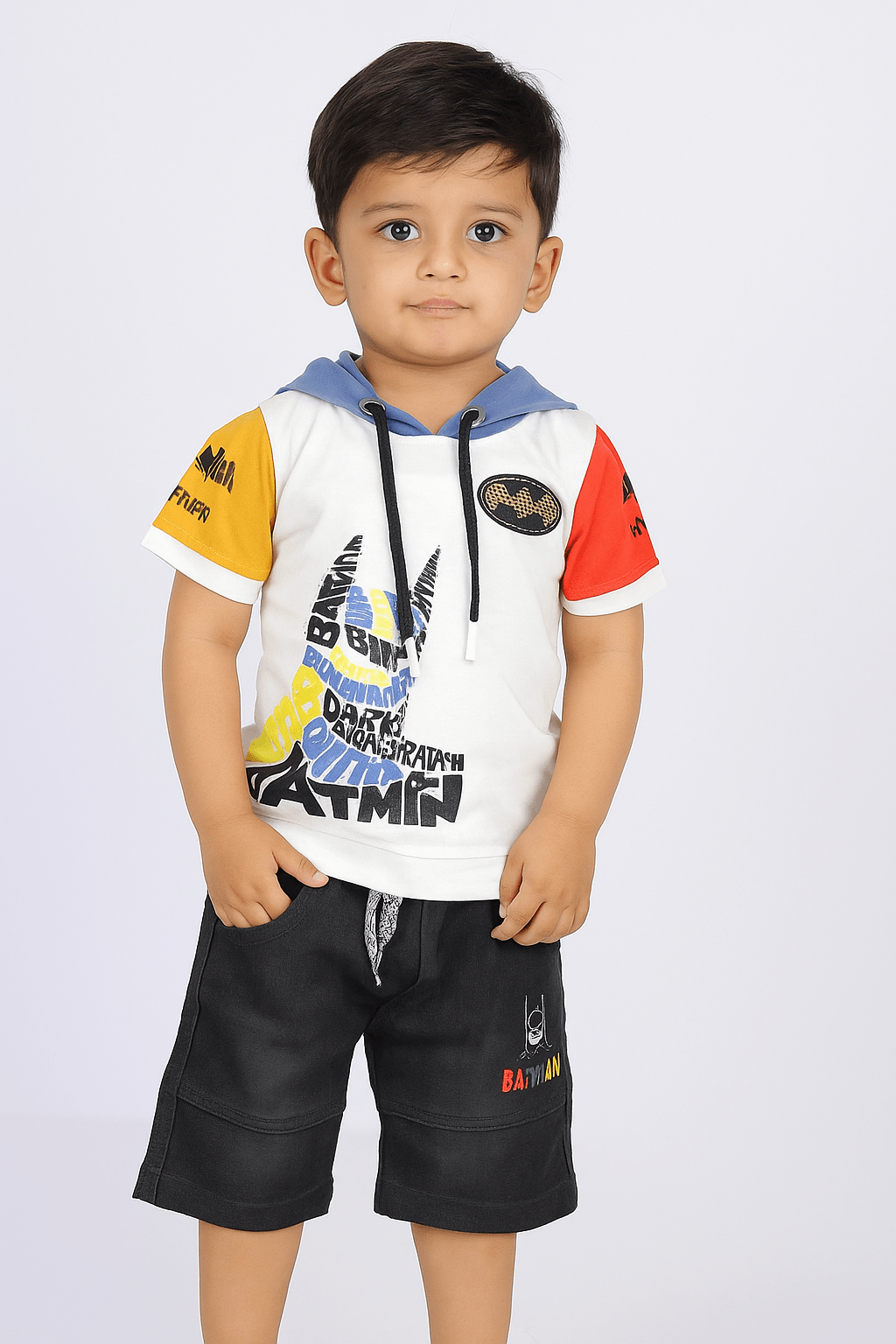 Clothing Sets For Boys | Multicolor | Hooded