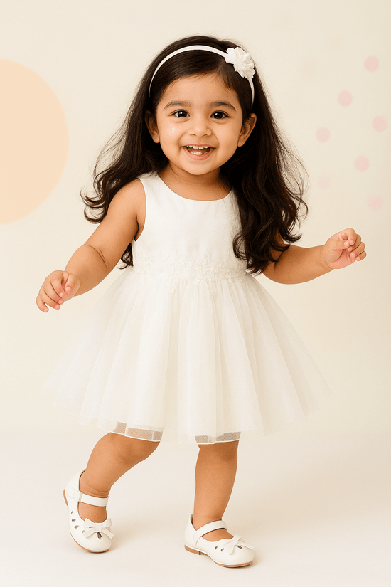 Partywear Shoes For Baby Girl | Anti Slip