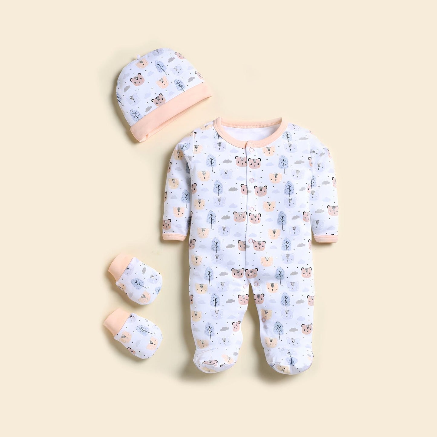 New Born Clothing Combo For Babies | Unisex | 0M