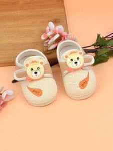 Colorful Velcro Textured Sneaker For NewBorn | 0-18M