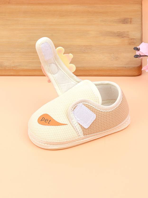 Colorful Velcro Textured Sneaker For NewBorn | 0-18M