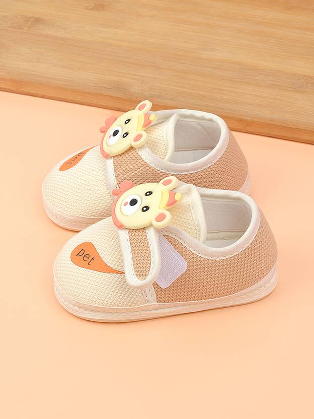 Colorful Velcro Textured Sneaker For NewBorn | 0-18M