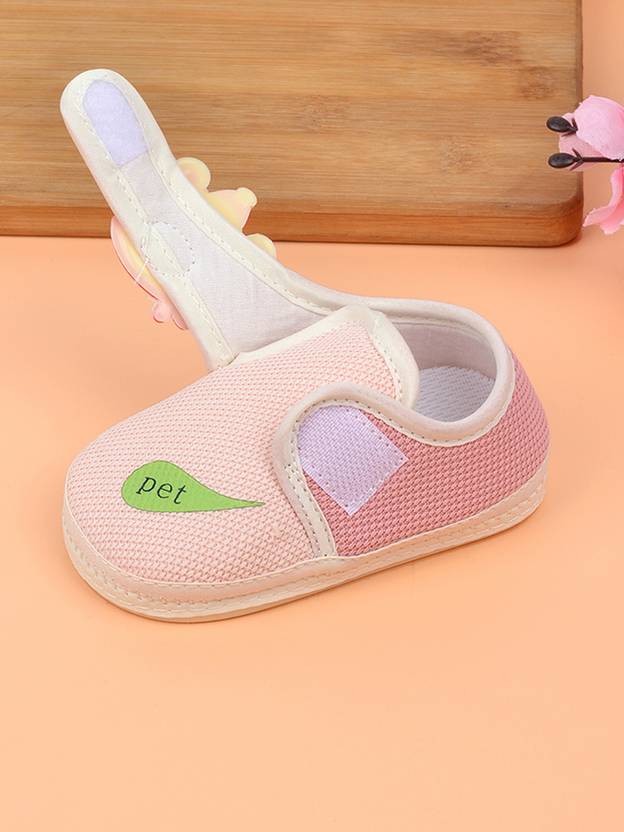 Colorful Velcro Textured Sneaker For NewBorn | 0-18M
