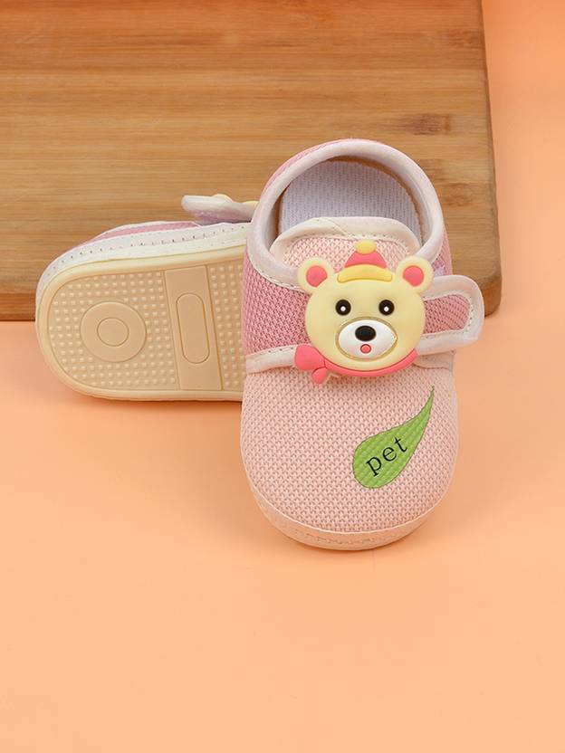 Colorful Velcro Textured Sneaker For NewBorn | 0-18M