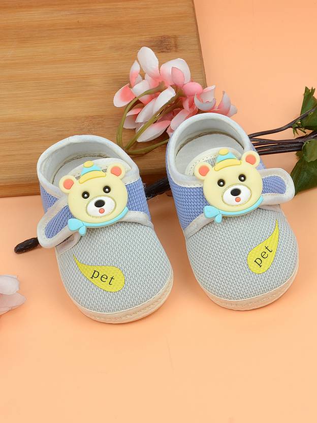 Colorful Velcro Textured Sneaker For NewBorn | 0-18M