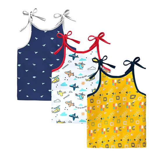 Dori Jhabla For Babies | 100% Cotton | Unisex | Pack of 3