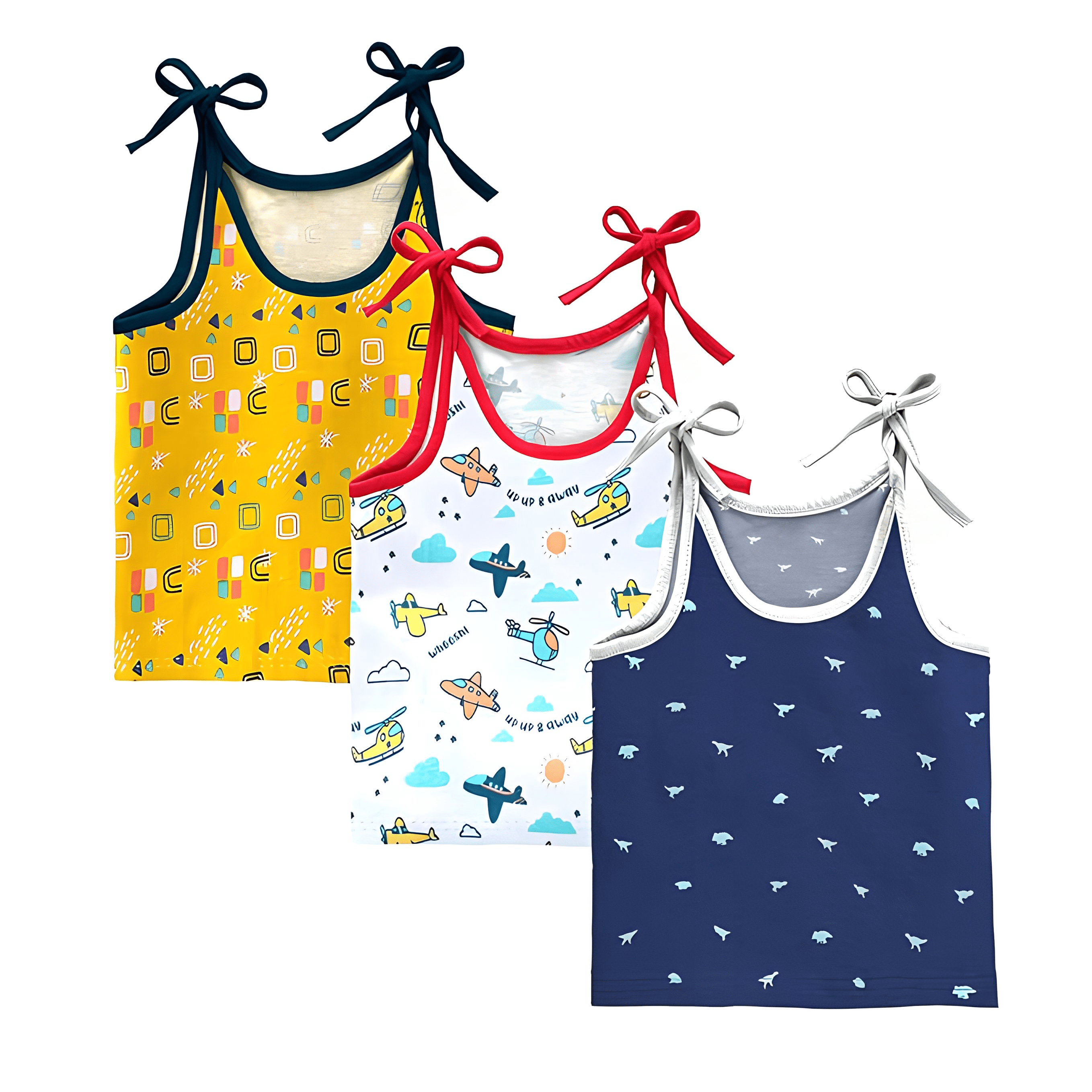 Dori Jhabla For Babies | 100% Cotton | Unisex | Pack of 3