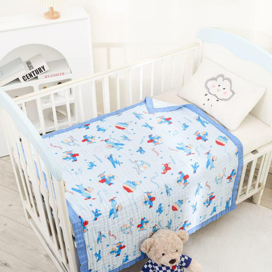 Baby Muslin Dohar For Babies | 100% Cotton | 6 Layers