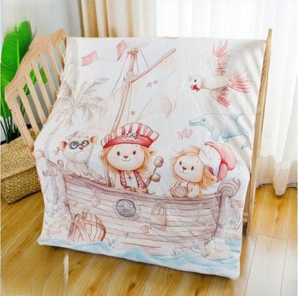 Baby Summer Quilt | Digital Baby Comforter | 0-2Y