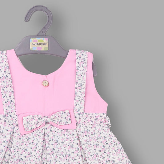 Frocks For Girls || 3-12 Months || SB 412 Pink