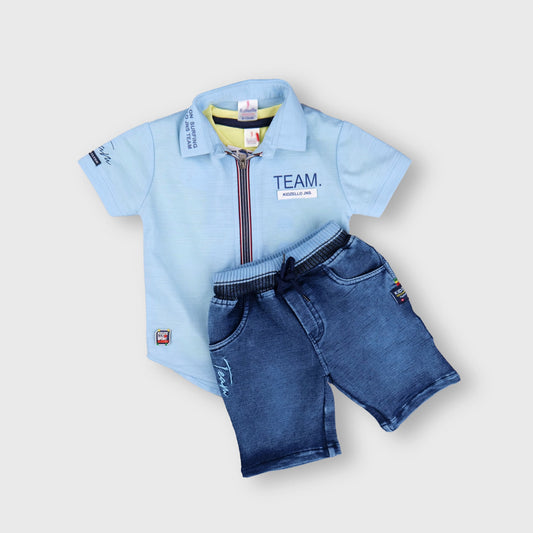 Clothing Sets For Boys | 6-30 Months | 2348 Sky
