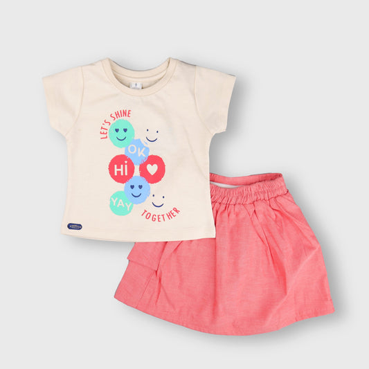 Clothing sets for Girls | 3-18 Months | GS G-073 Fawn