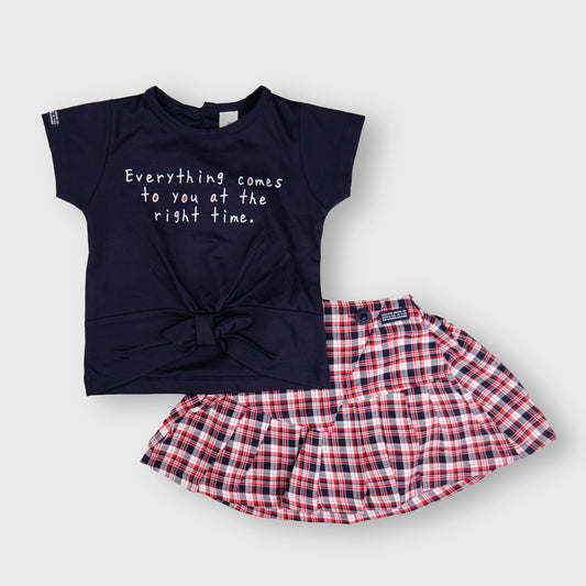 Clothing sets for Girls | 3-18 Months | GS G-091 Navy