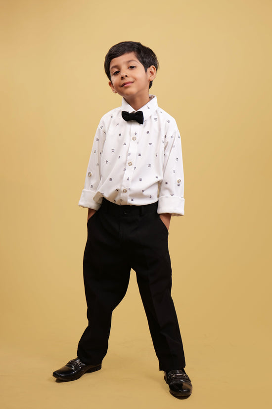 Black WaistCoat Sets For Boys