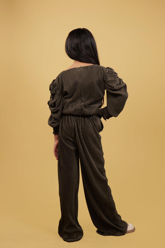 Olive Co-ord Sets For Girls